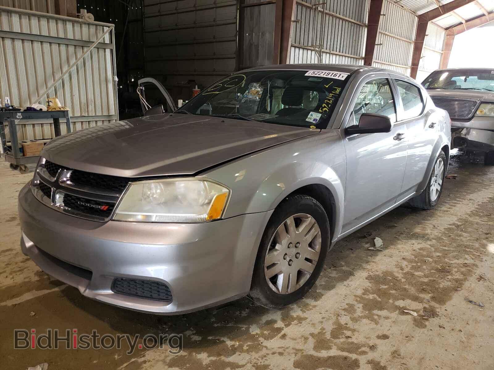 2014 DODGE AVENGER - VIN: 1C3CDZAB0EN154325 - Фото 2
