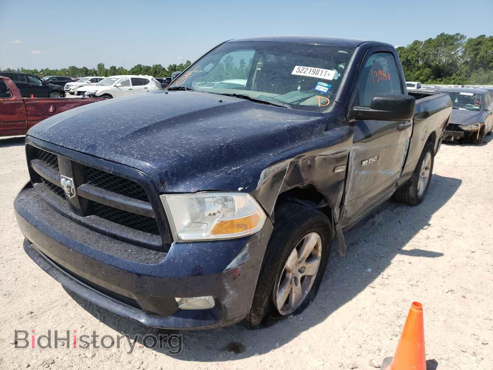 2012 DODGE RAM 1500 - VIN: 3C6JD6AT2CG254269 - Фото 2