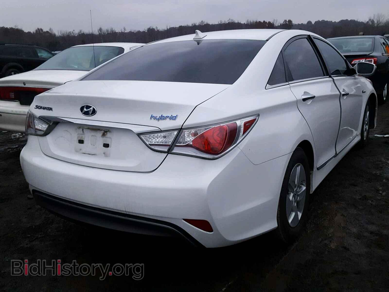 2012 HYUNDAI SONATA - VIN: KMHEC4A46CA031463 - Фото 4