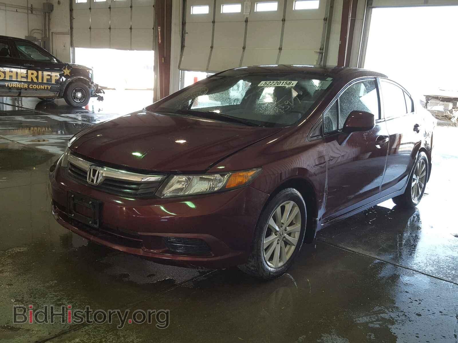 2012 HONDA CIVIC - VIN: 2HGFB2F87CH579597 - Фото 2