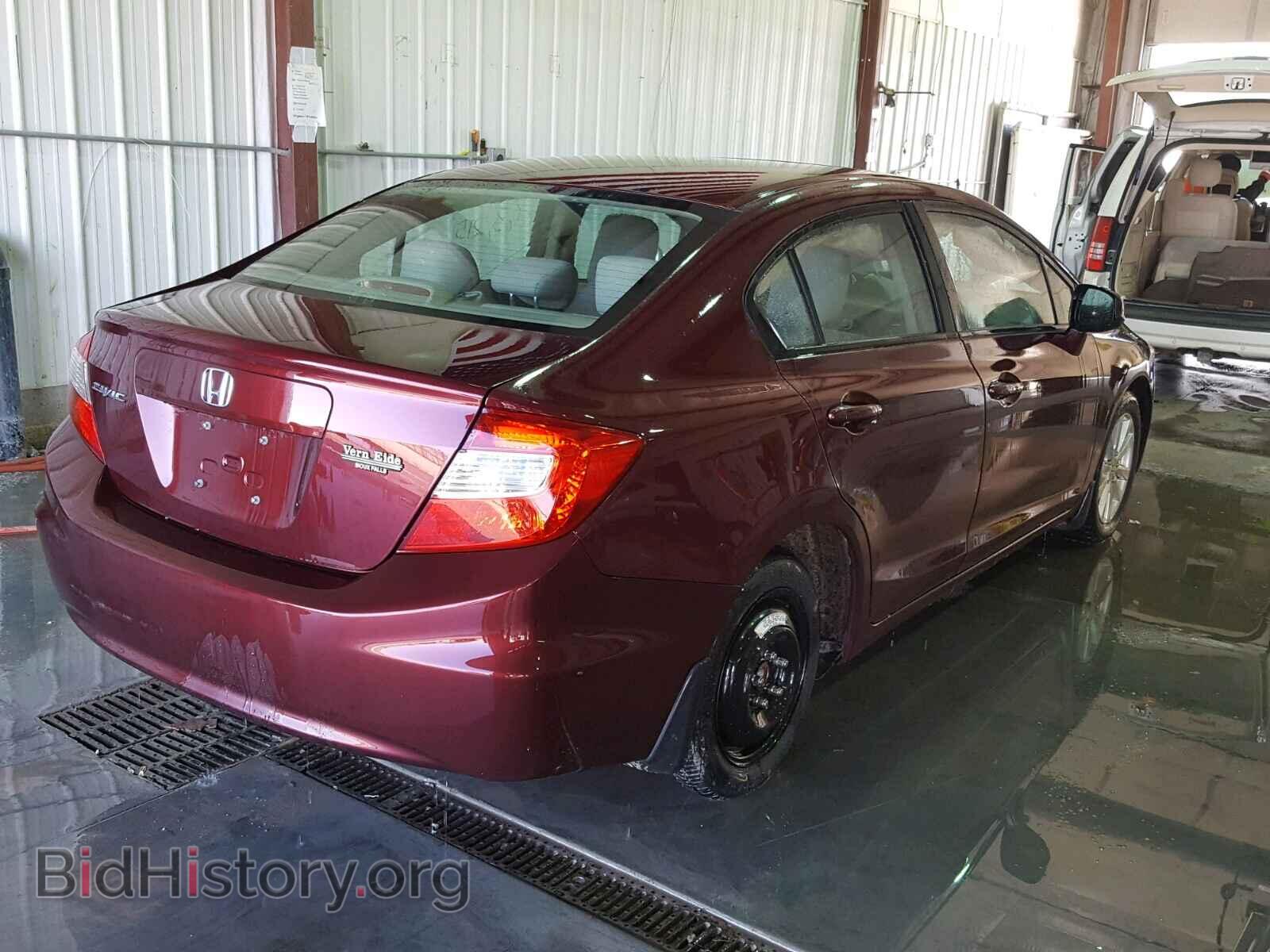 2012 HONDA CIVIC - VIN: 2HGFB2F87CH579597 - Фото 4