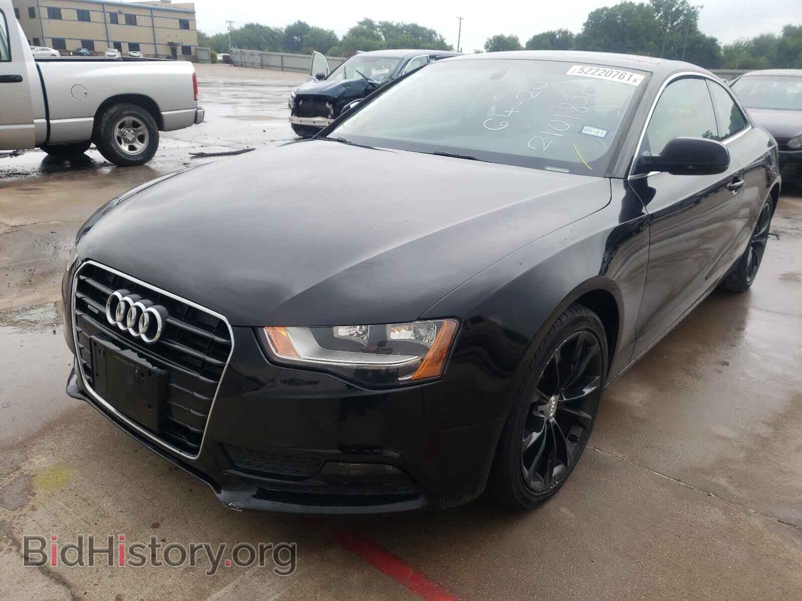 2014 AUDI A5 - VIN: WAUCFAFR8EA053194 - Фото 2