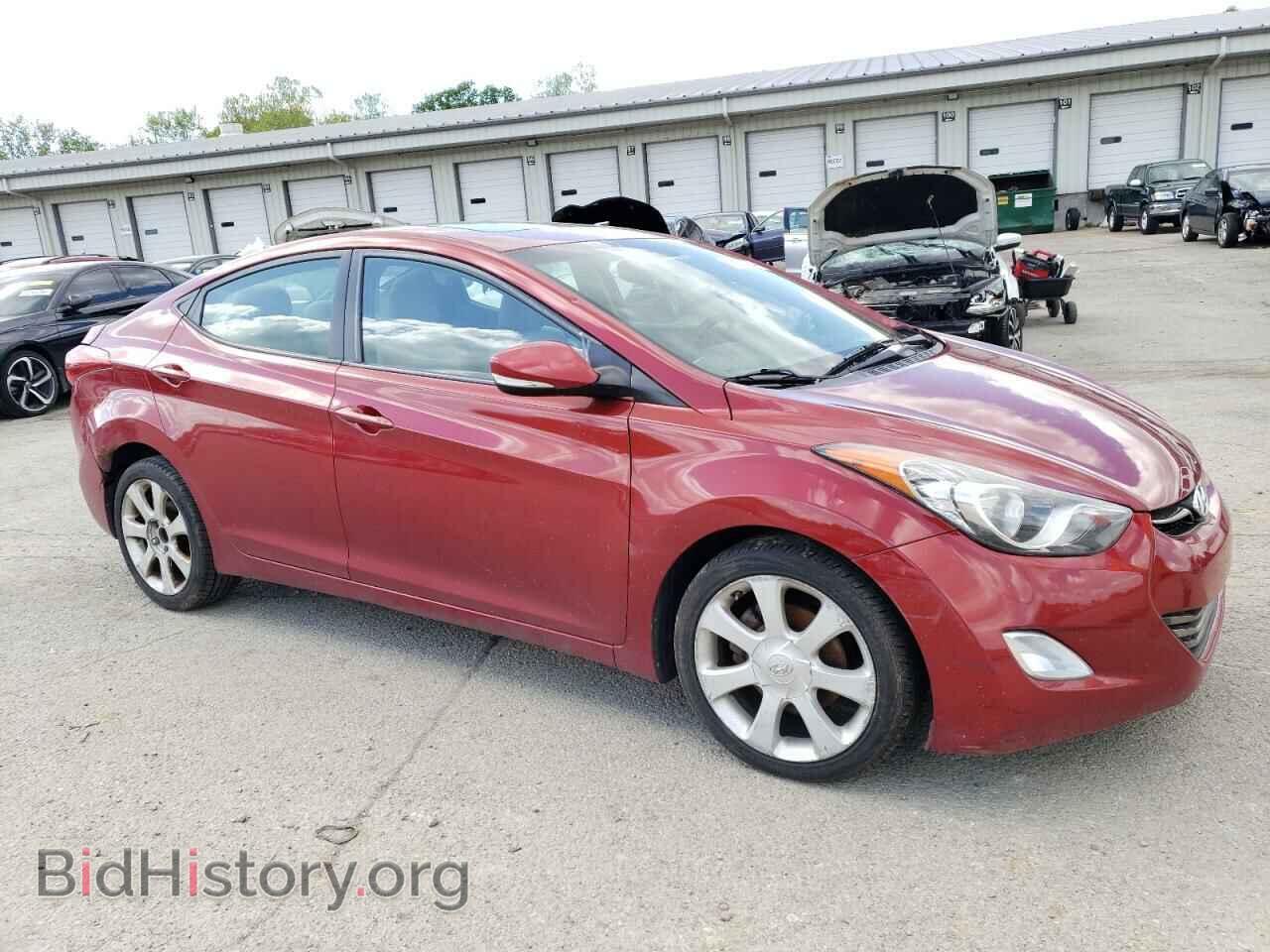 2012 HYUNDAI ELANTRA - VIN: KMHDH4AE8CU272672 - Фото 4