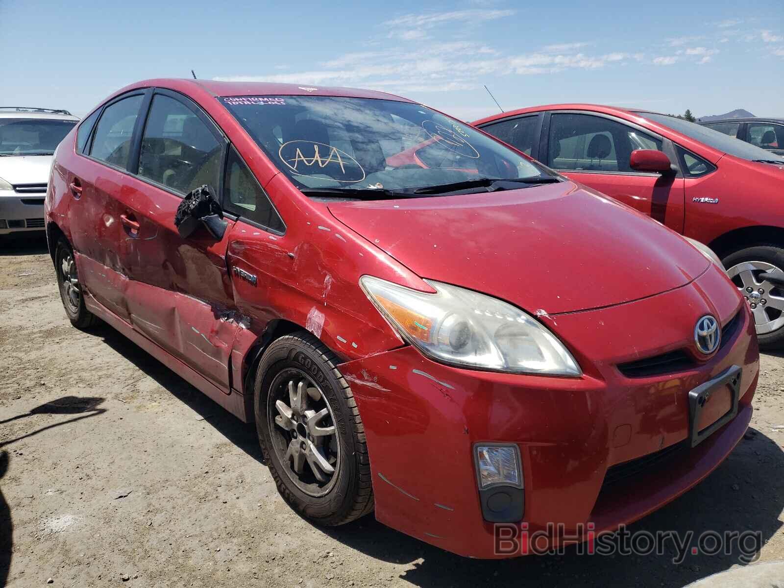 Photo JTDKN3DU3A0200333 - TOYOTA PRIUS 2010