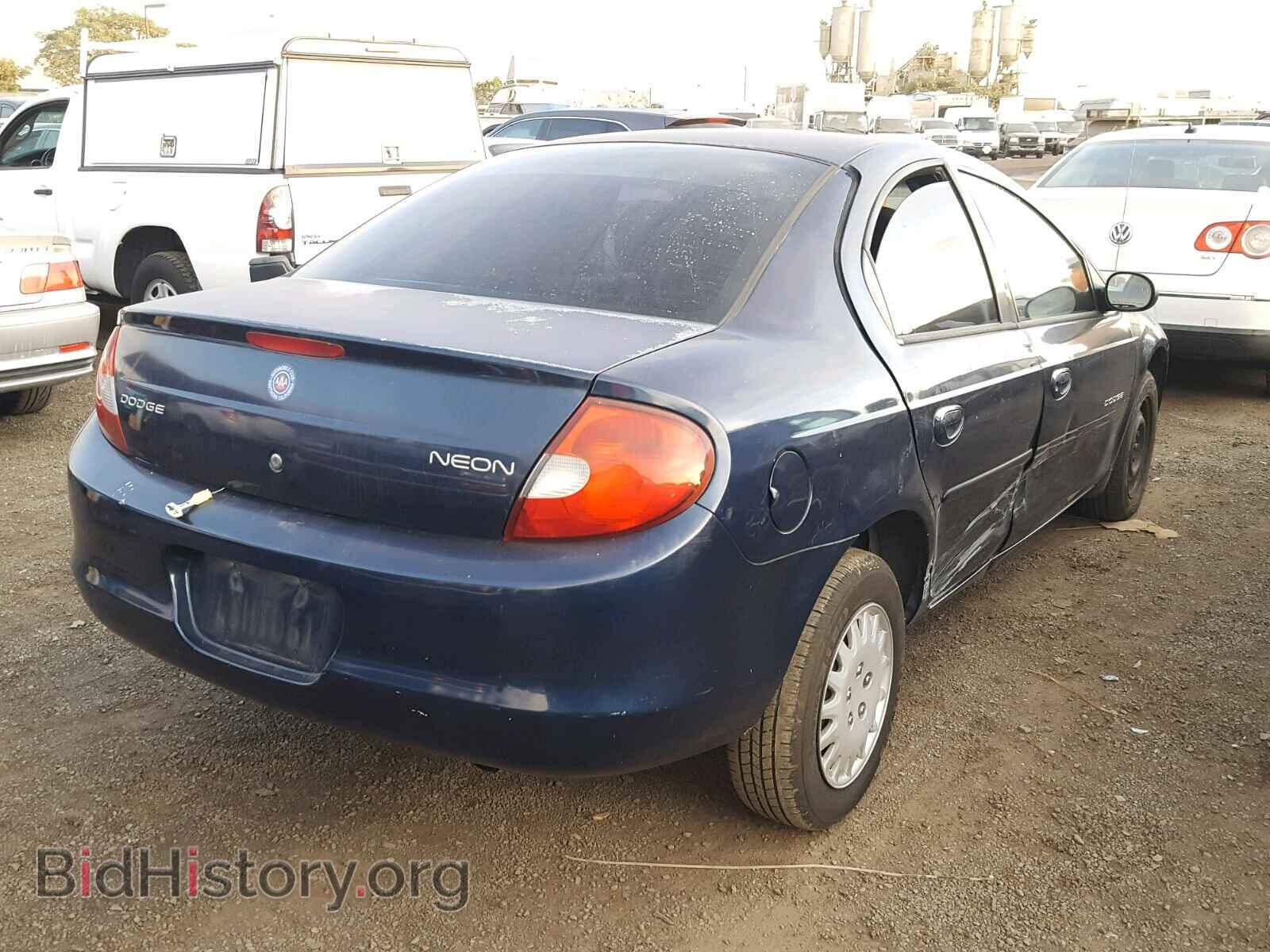 2001 DODGE NEON - VIN: 1B3ES46C21D268228 - Фото 4