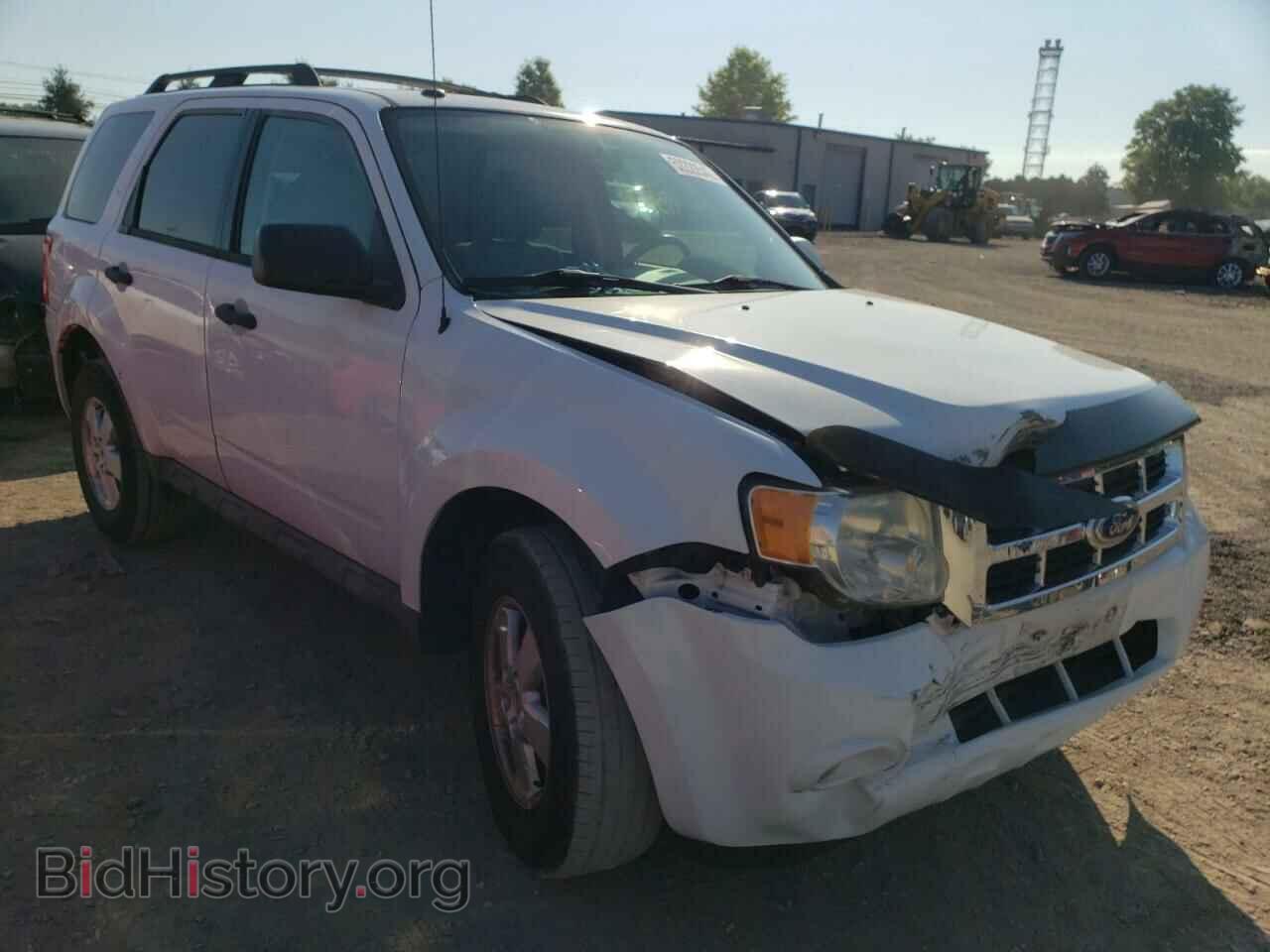 2010 Ford ESCAPE Escape XLT (VIN 1FMCU0D71AKC90596) — фото 1 из 10, Copart, повреждение: передняя часть