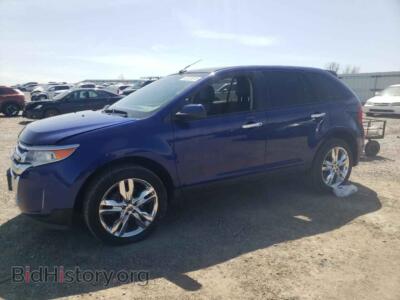 2013 Ford EDGE SEL, blue — VIN 2FMDK4JC7DBB47671, Copart