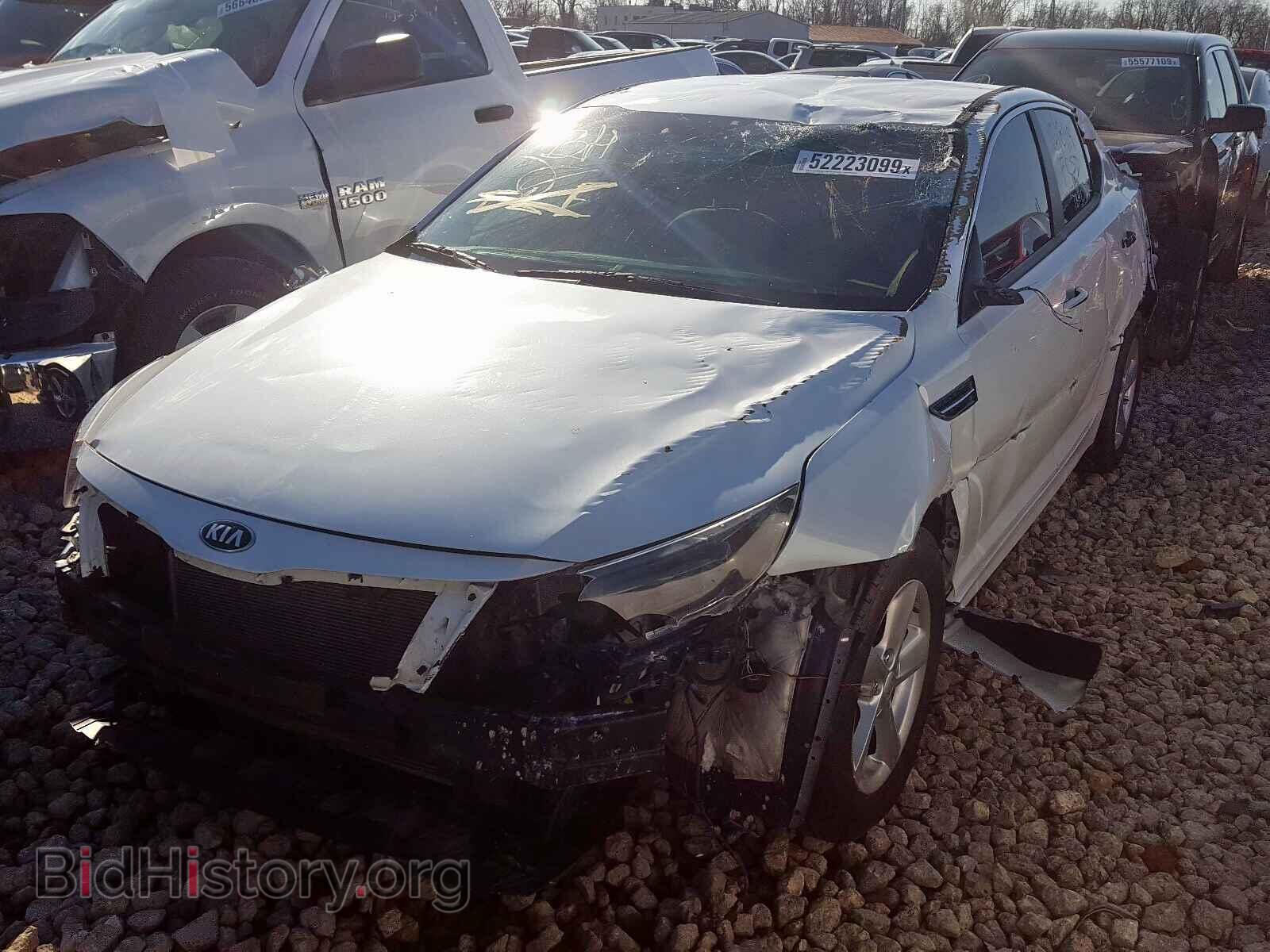 2014 KIA OPTIMA LX - VIN: KNAGM4A76E5494989 - Фото 2