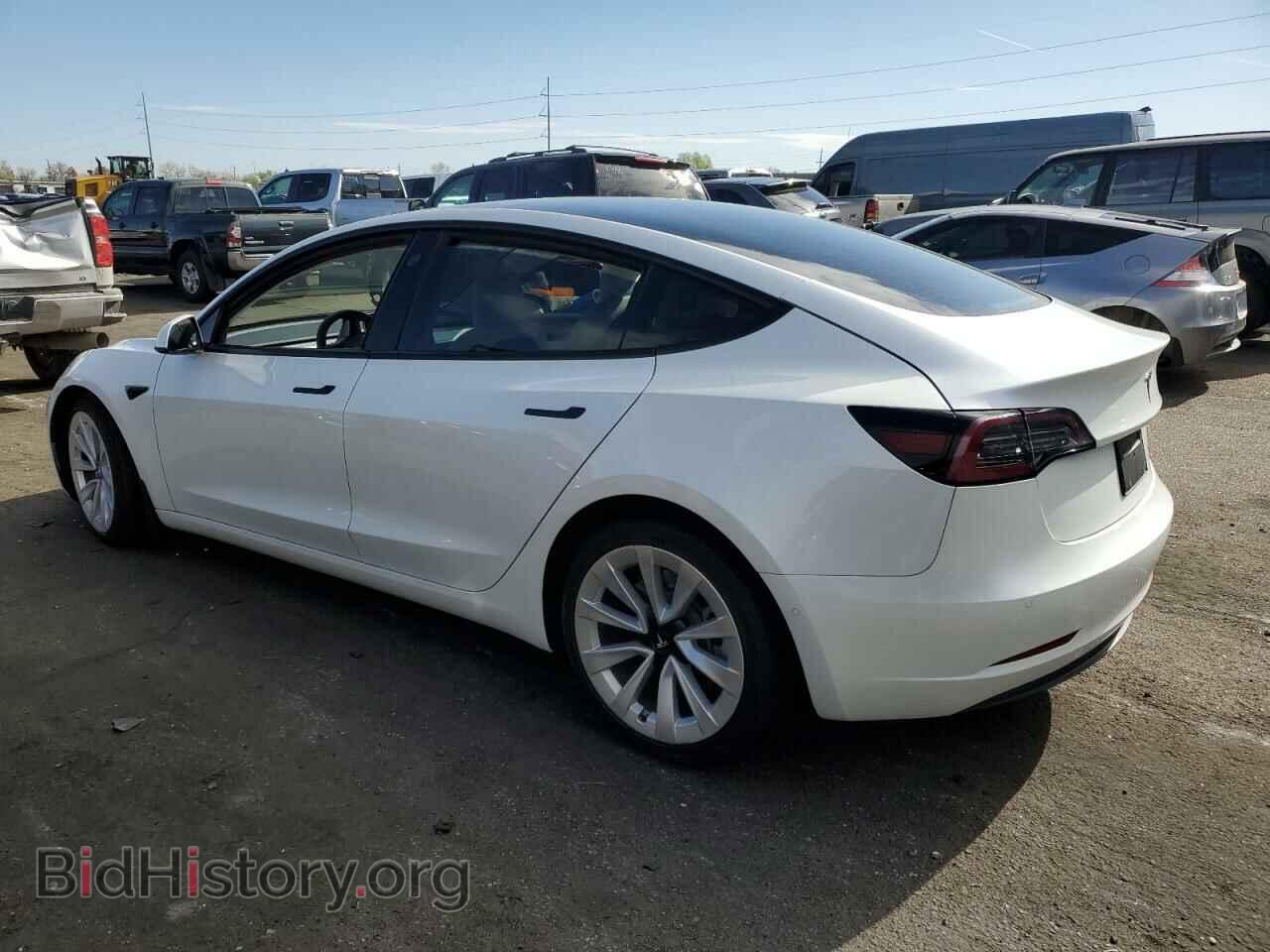 2021 TESLA MODEL 3 - VIN: 5YJ3E1EB6MF879297 - Фото 2