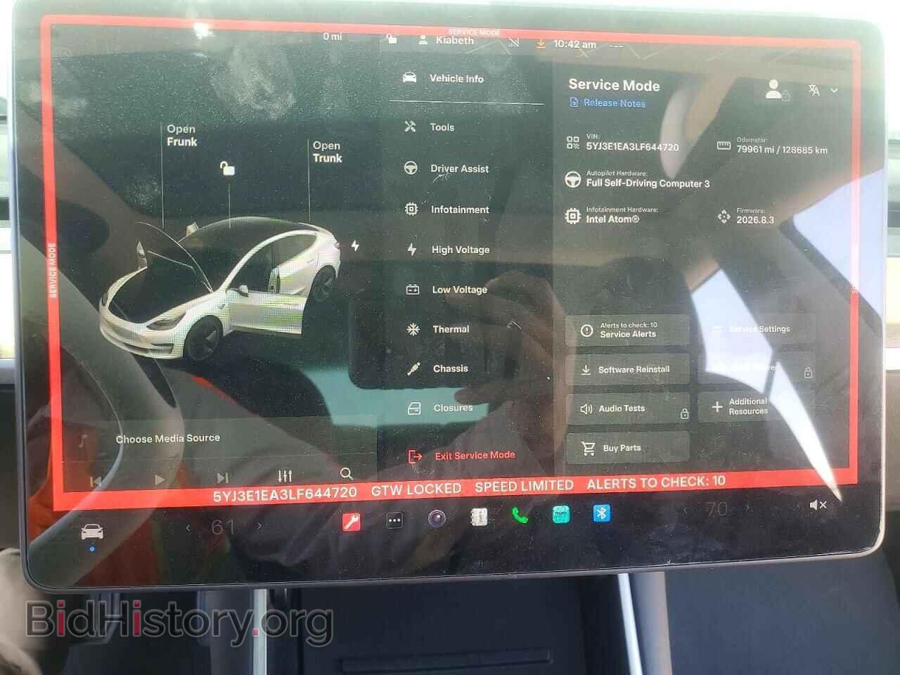 2020 TESLA MODEL 3 - VIN: 5YJ3E1EA3LF644720 - Photo 9