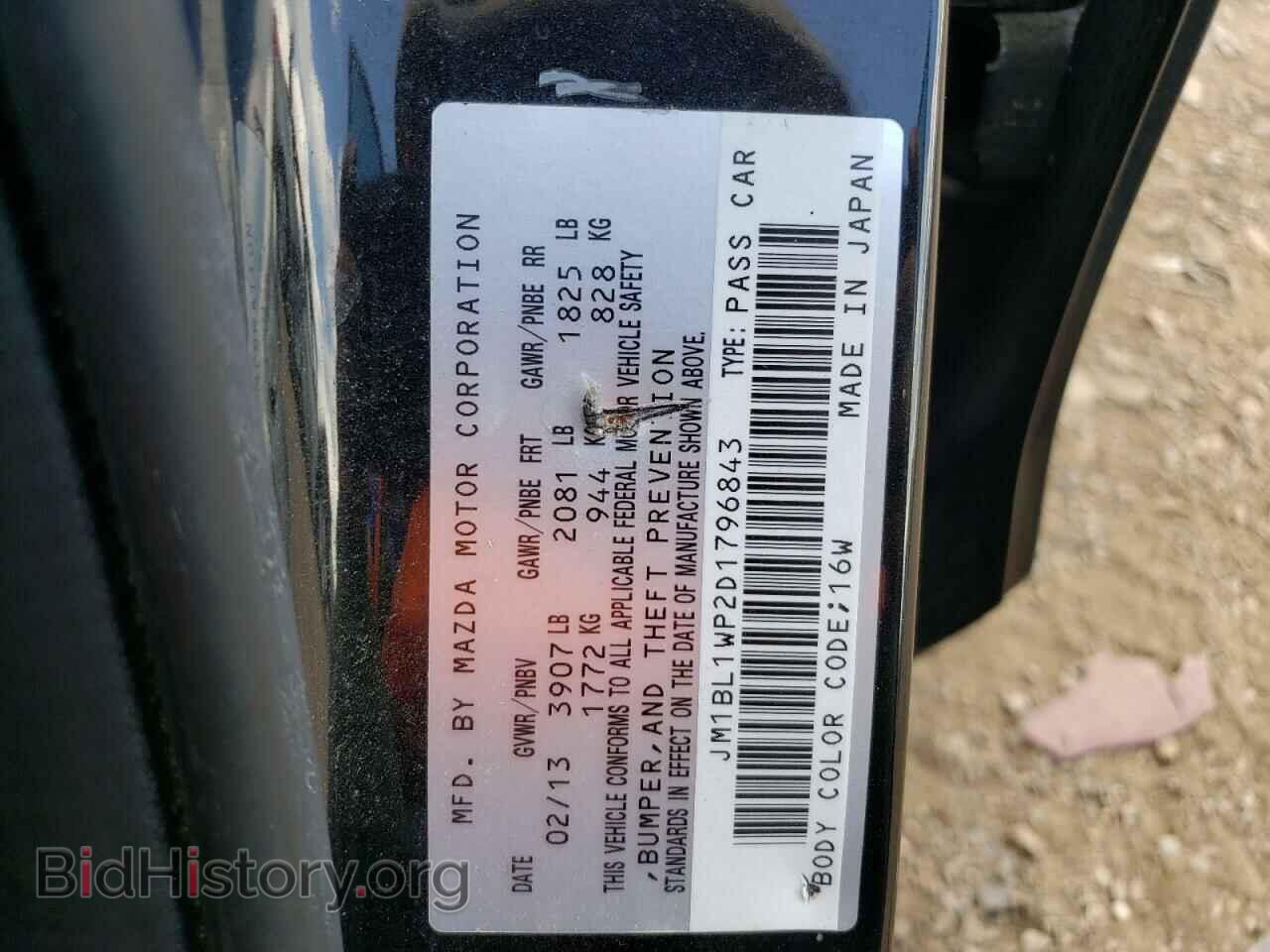 2013 MAZDA 3 - VIN: JM1BL1WP2D1796843 - Photo 10