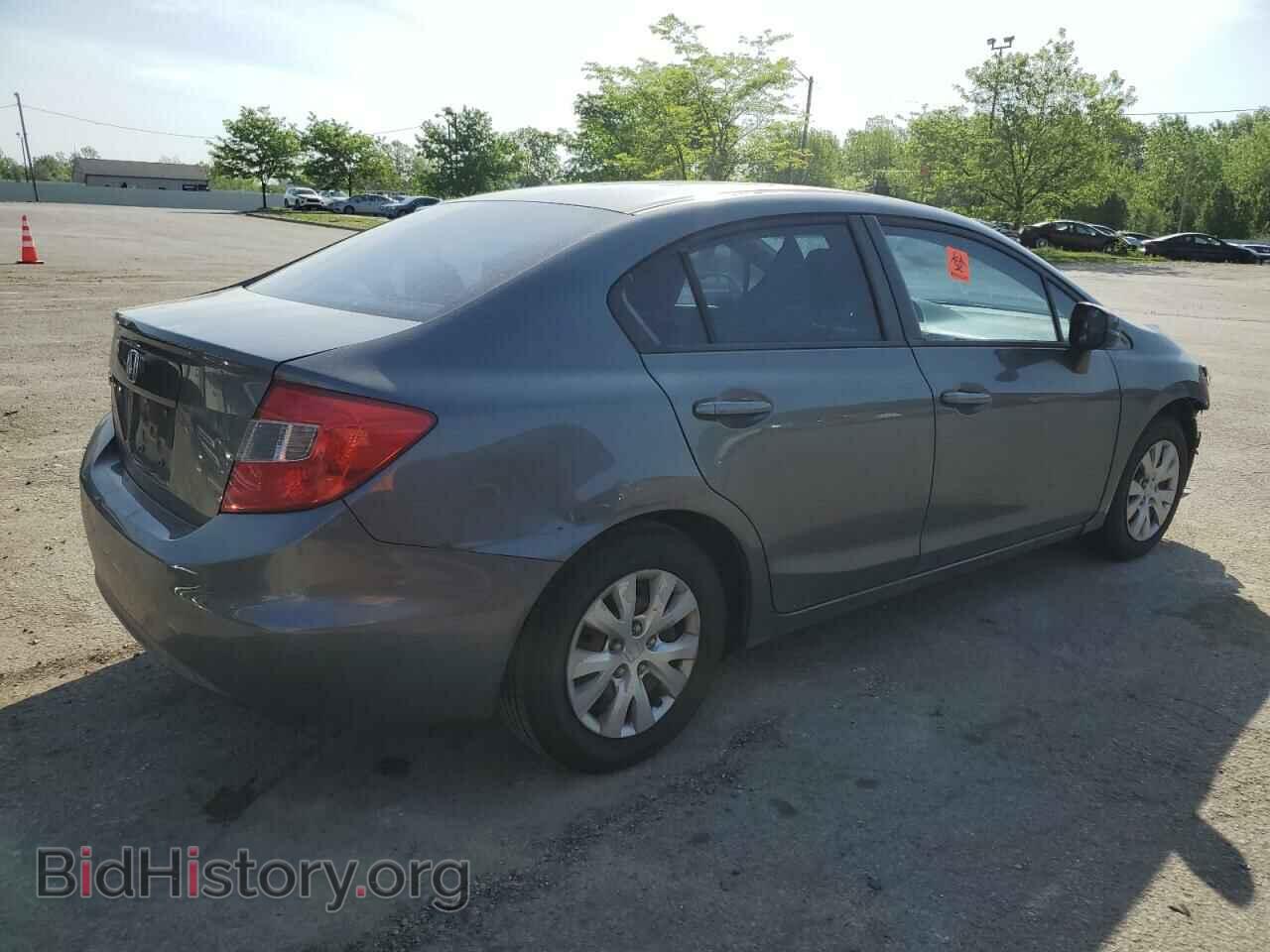 2012 HONDA CIVIC - VIN: 19XFB2F55CE063674 - Фото 3