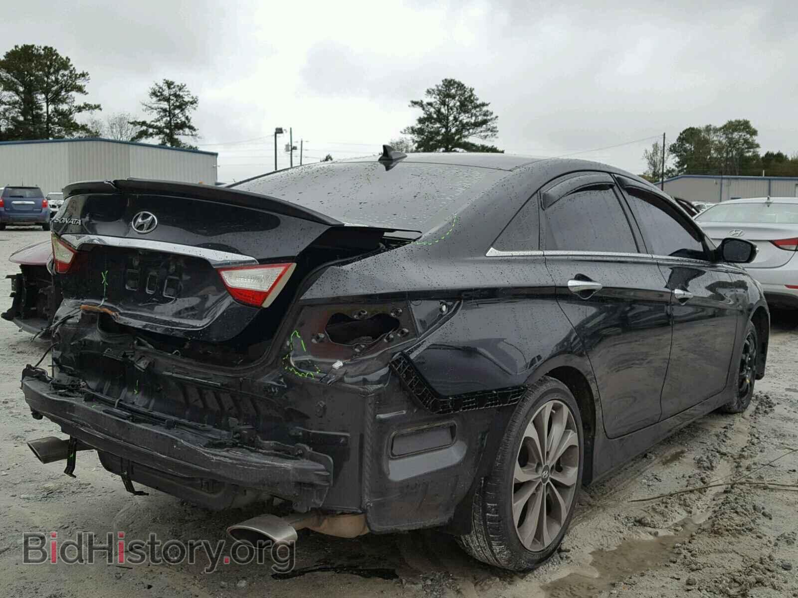 2014 HYUNDAI SONATA - VIN: 5NPEC4AC8EH880906 - Фото 4