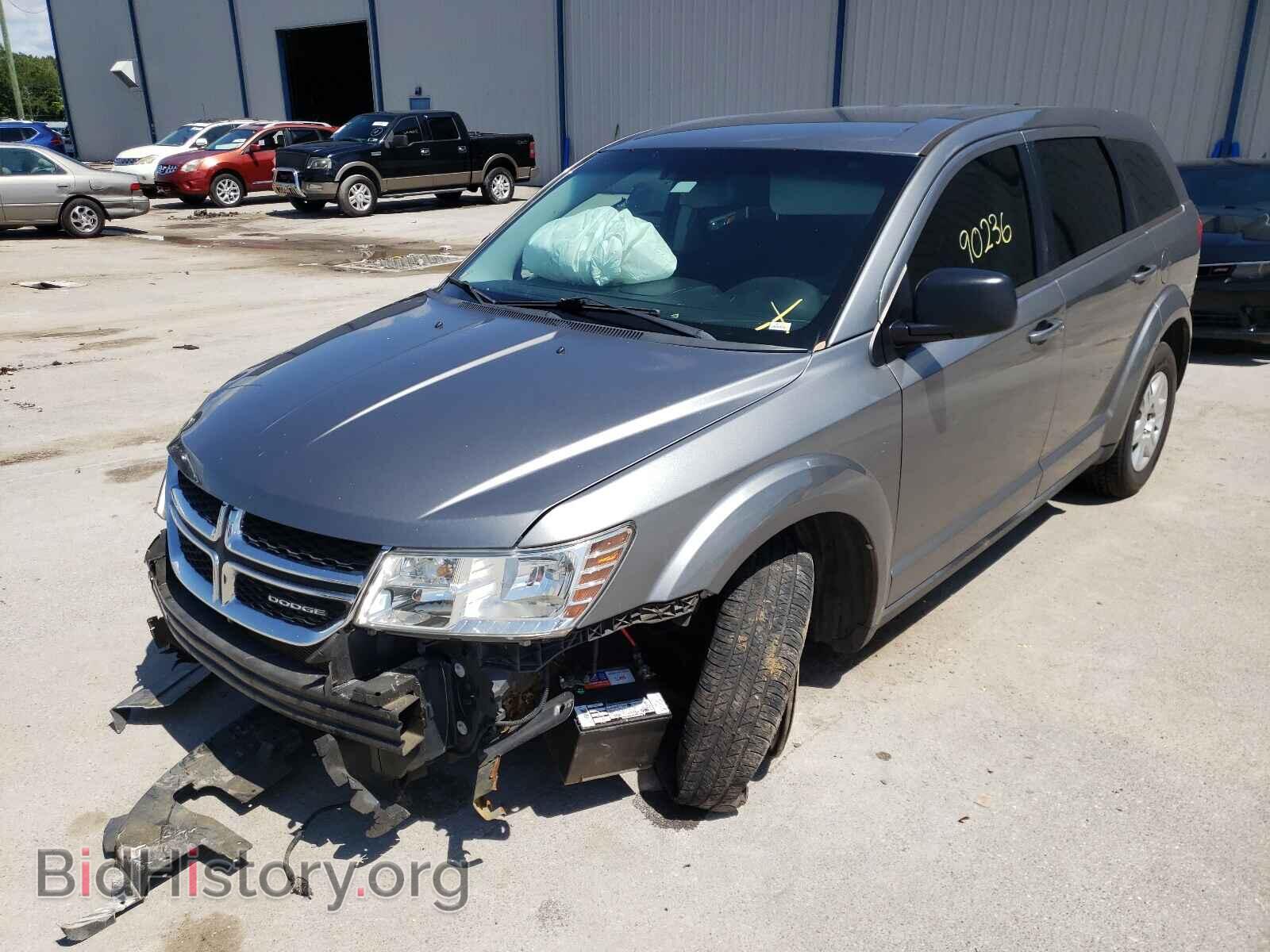 2012 DODGE JOURNEY - VIN: 3C4PDCAB2CT198611 - Фото 2