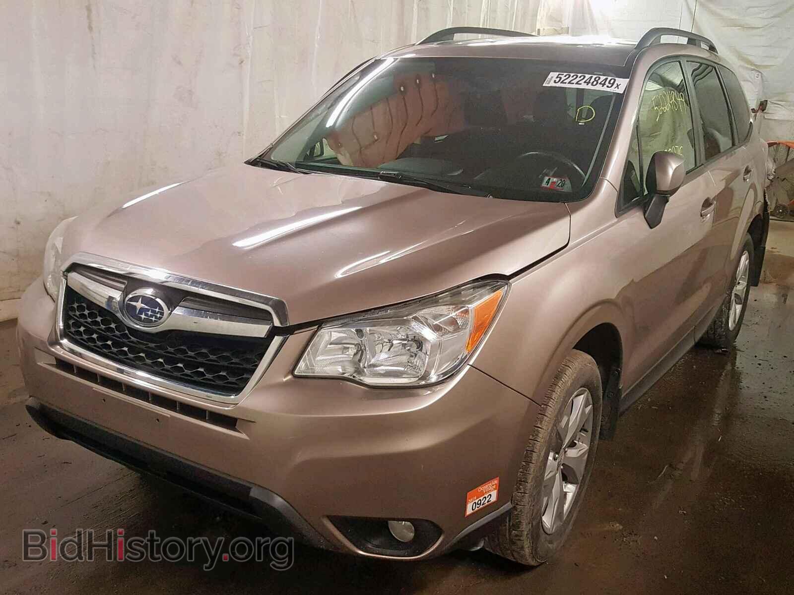 2014 SUBARU FORESTER - VIN: JF2SJAEC8EH400302 - Фото 2