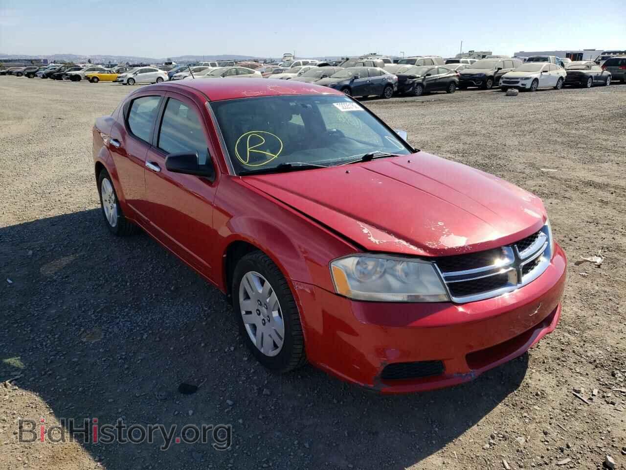 Photo 1C3CDZAB6CN193546 - DODGE AVENGER 2012
