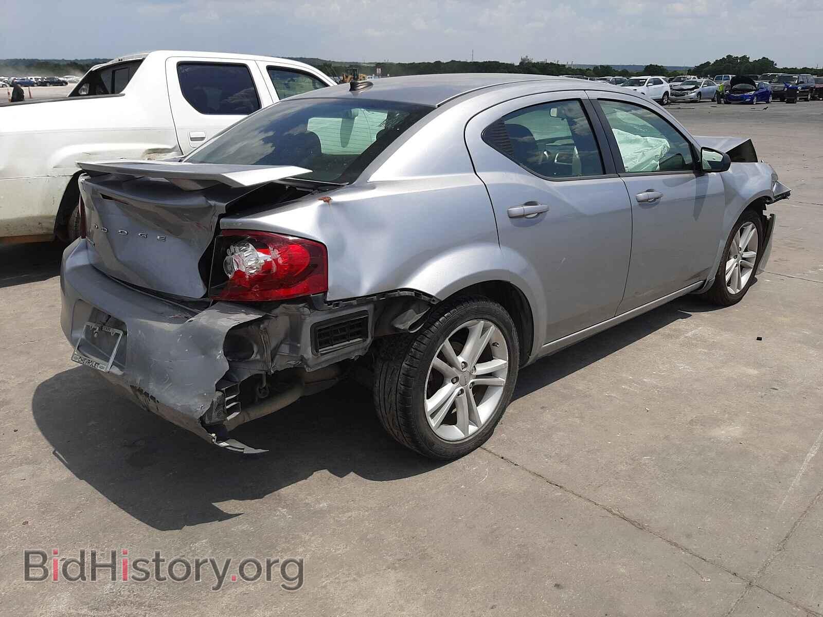 2013 DODGE AVENGER - VIN: 1C3CDZAG9DN769840 - Фото 4