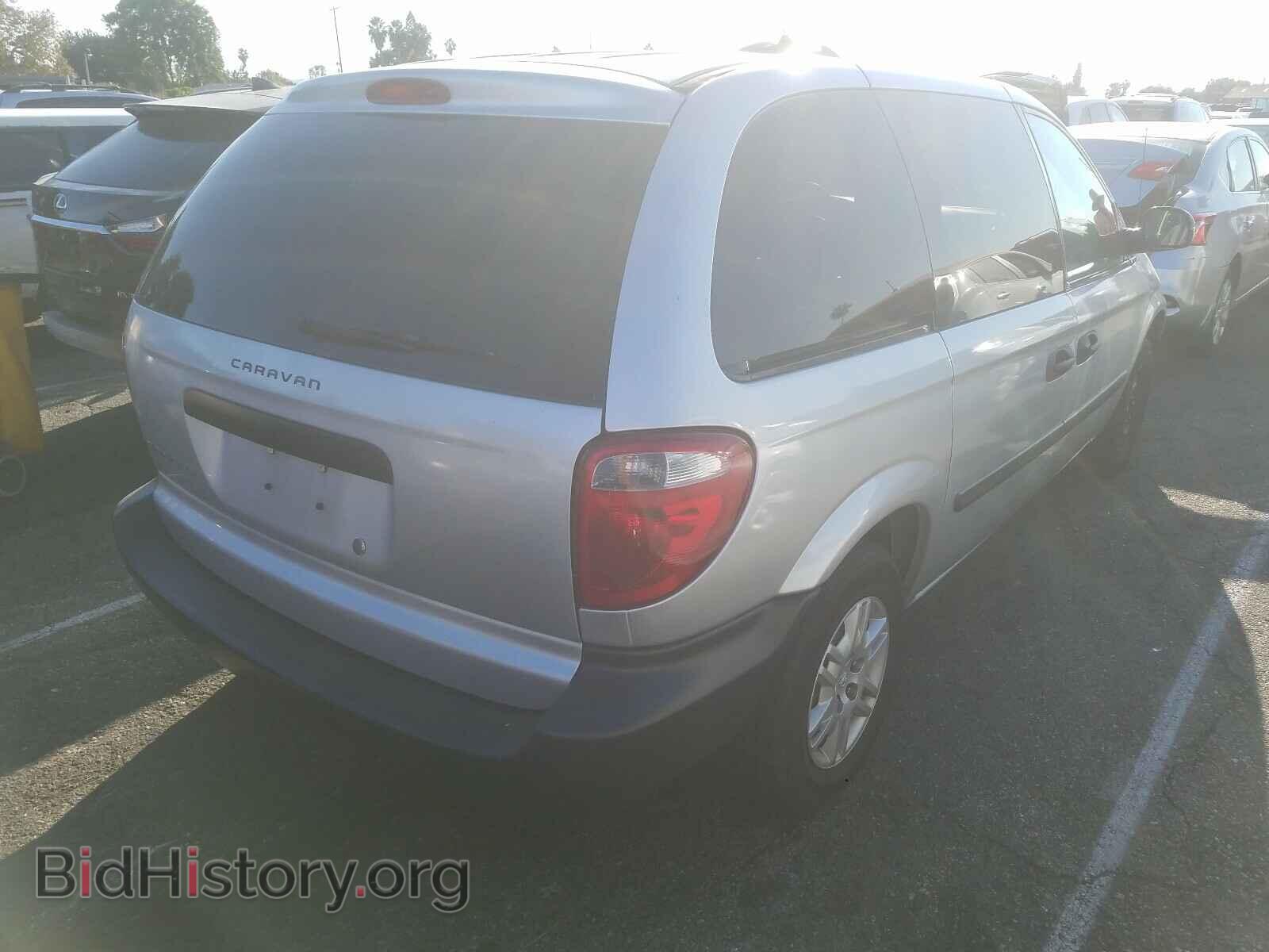 2007 DODGE CARAVAN - VIN: 1D4GP25B07B119846 - Фото 4