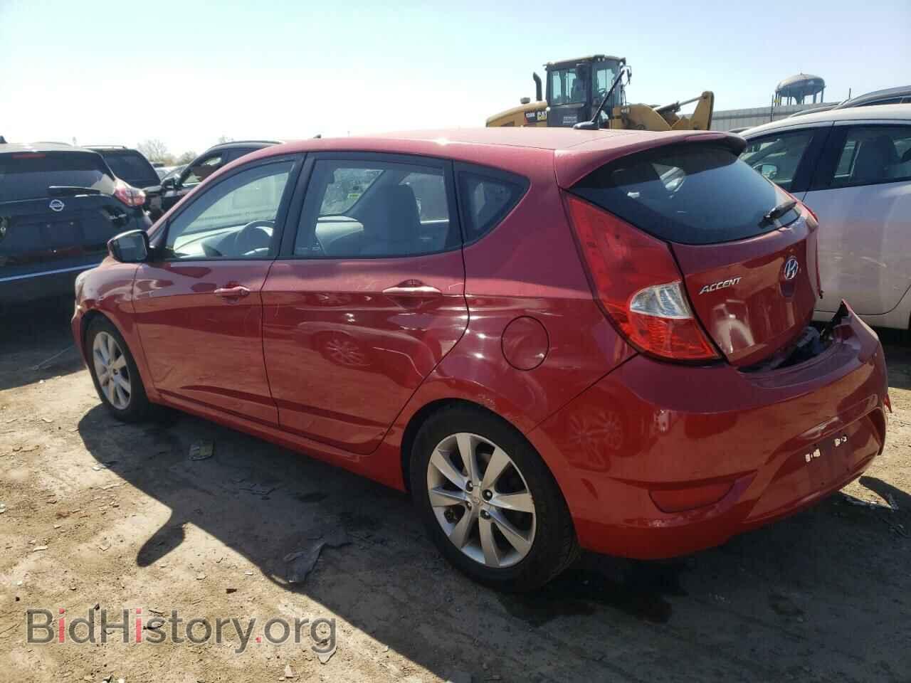2013 HYUNDAI ACCENT - VIN: KMHCU5AE2DU122992 - Фото 2