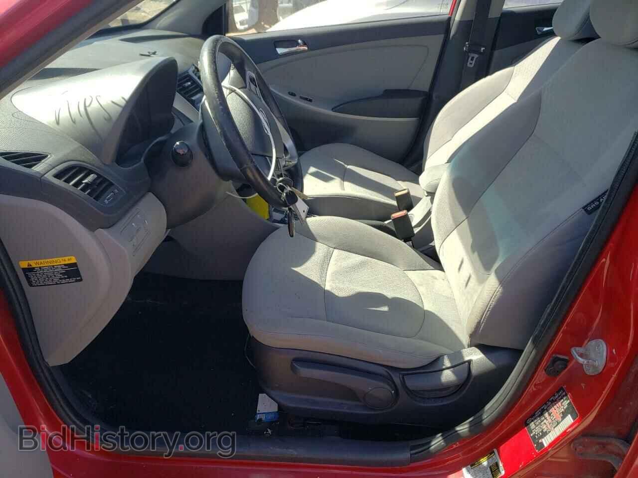 2013 HYUNDAI ACCENT - VIN: KMHCU5AE2DU122992 - Фото 7