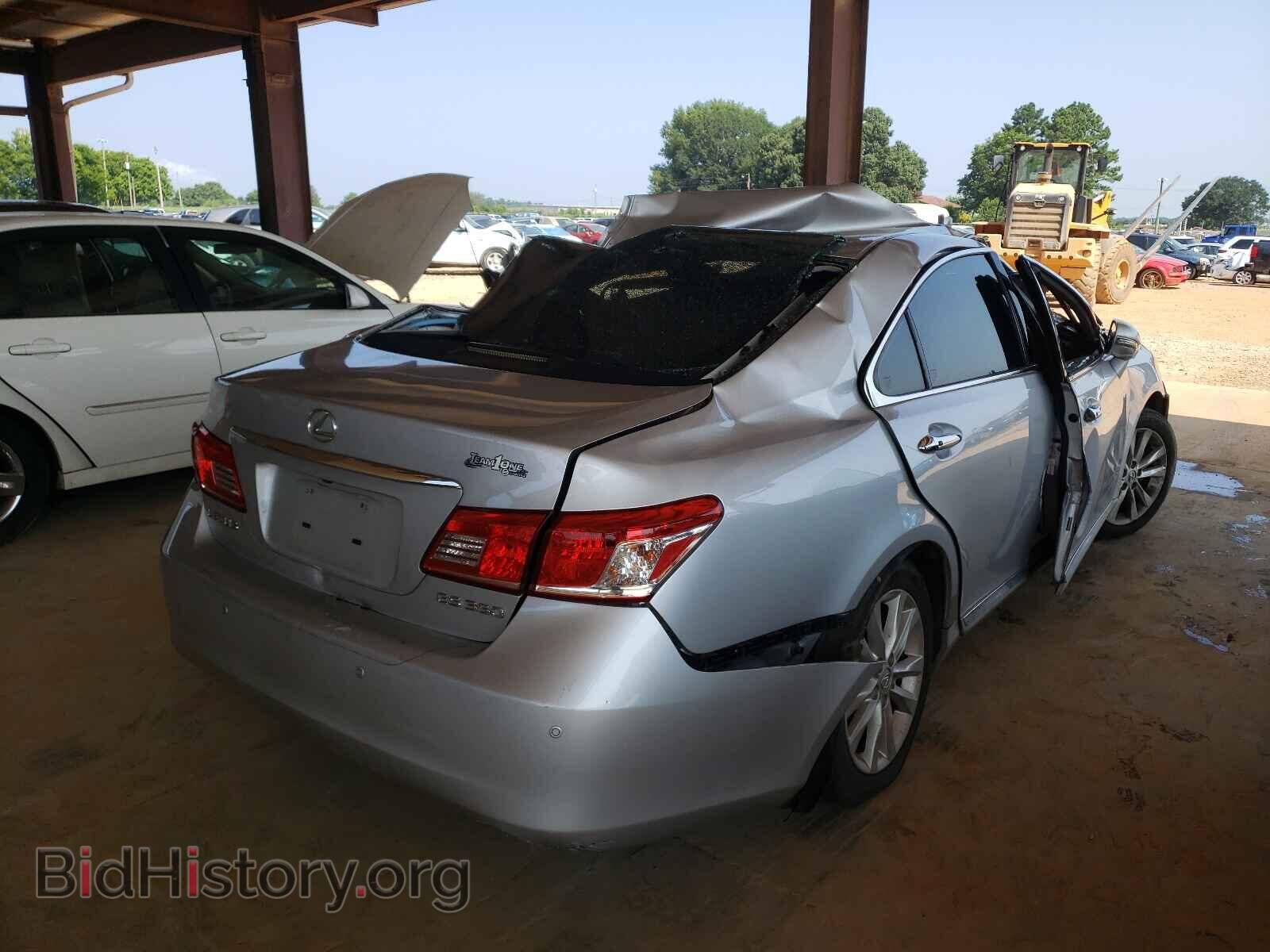 2010 LEXUS ES350 - VIN: JTHBK1EG2A2373012 - Фото 4