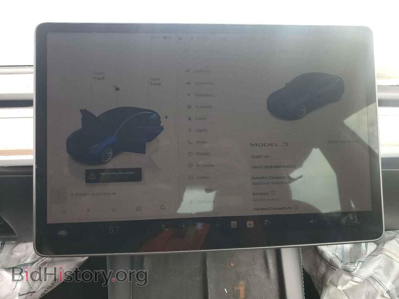 2022 TESLA MODEL 3 - VIN: 5YJ3E1EA8NF249760 - Фото 9