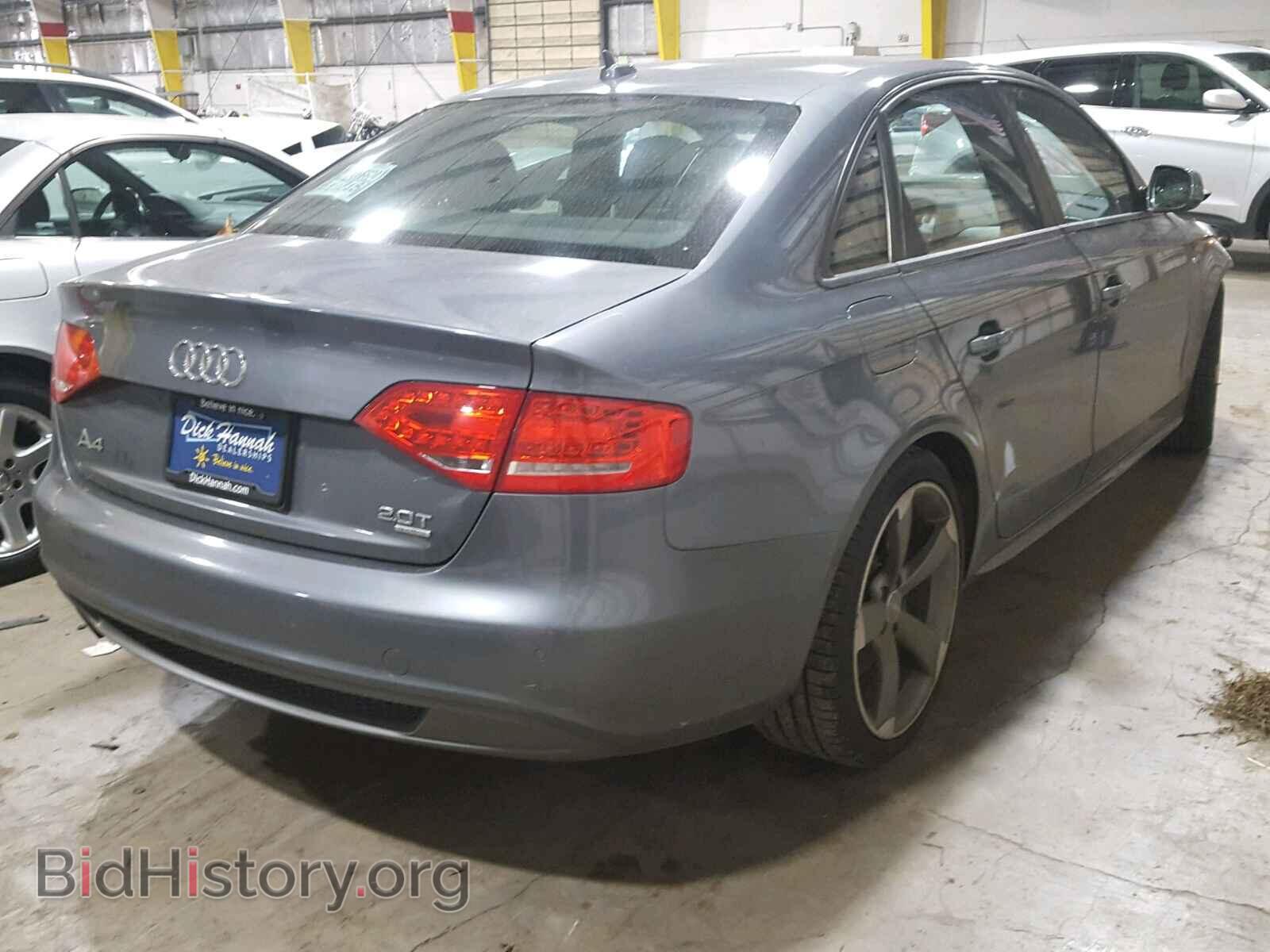 2012 AUDI A4 - VIN: WAUKFAFL0CN012149 - Photo 4