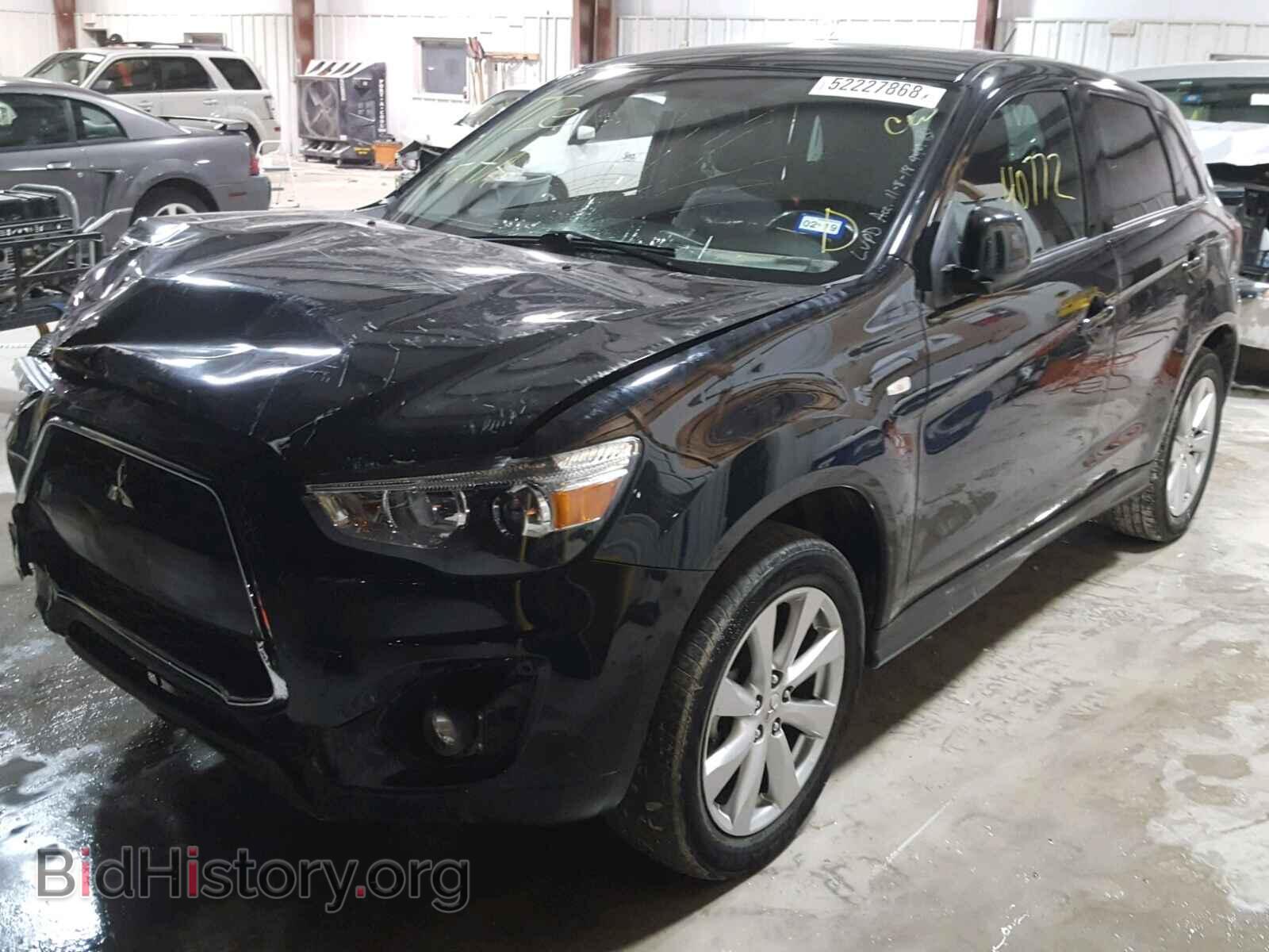 2015 MITSUBISHI OUTLANDER - VIN: 4A4AP3AU3FE019536 - Фото 2