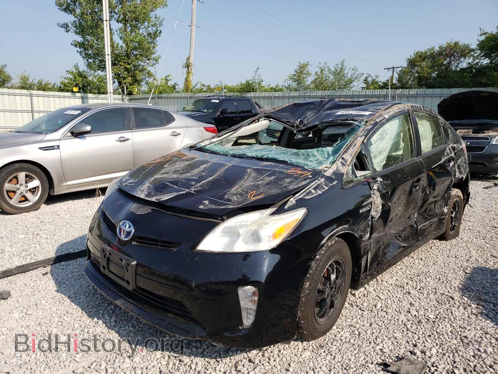 2012 TOYOTA PRIUS - VIN: JTDKN3DU0C5480539 - Фото 2