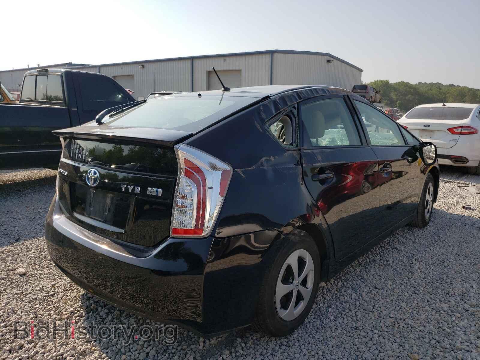 2012 TOYOTA PRIUS - VIN: JTDKN3DU0C5480539 - Фото 4