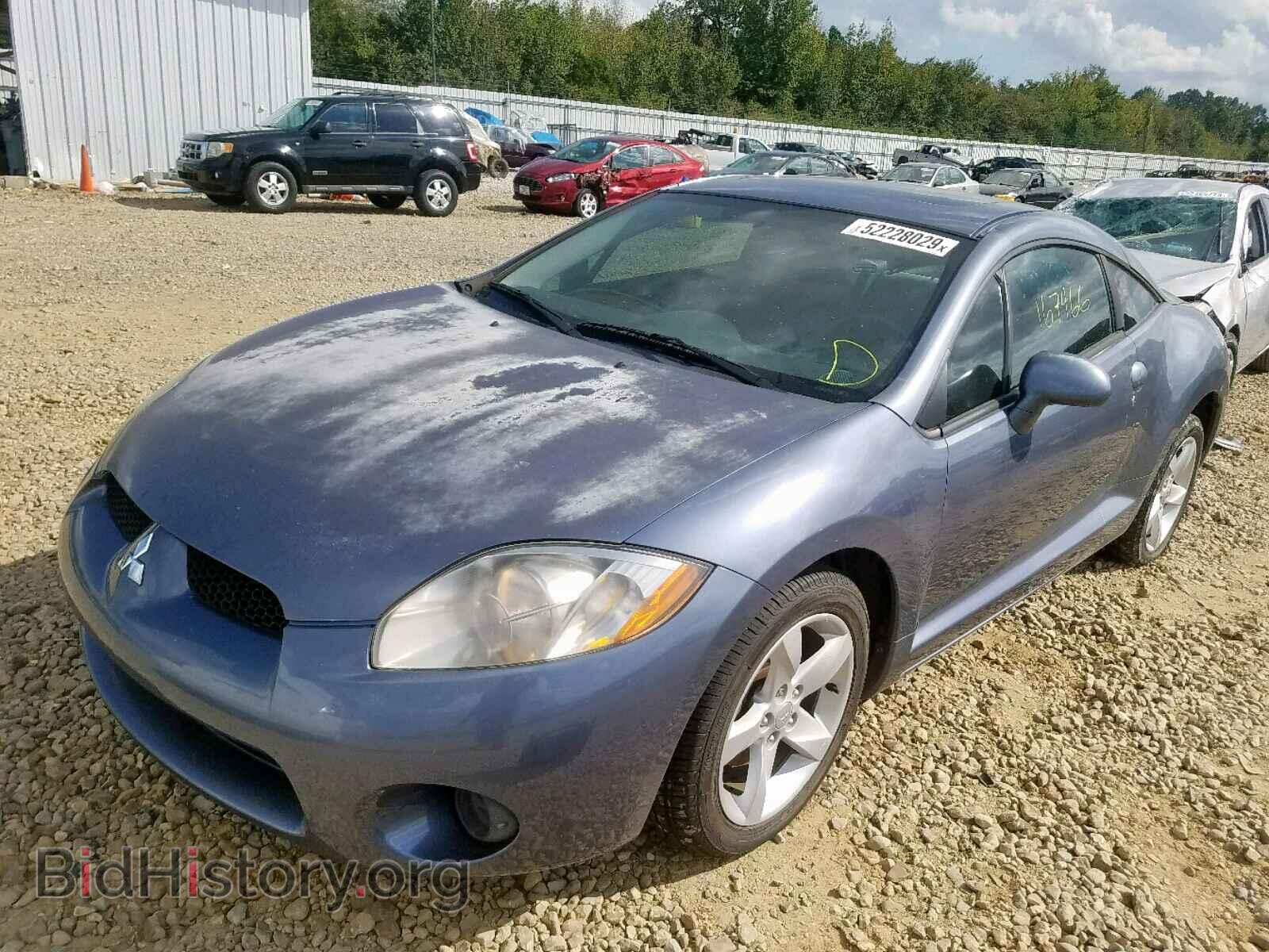 2007 MITSUBISHI ECLIPSE - VIN: 4A3AK24F67E019851 - Фото 2