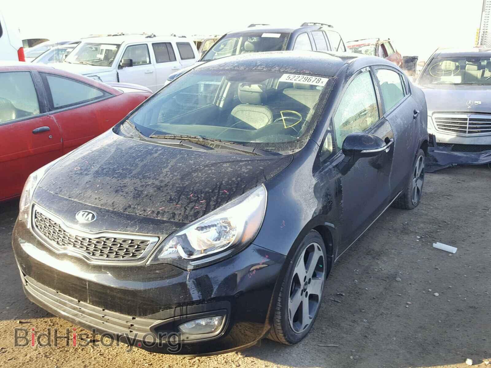 2014 KIA RIO - VIN: KNADN4A38E6367927 - Фото 2