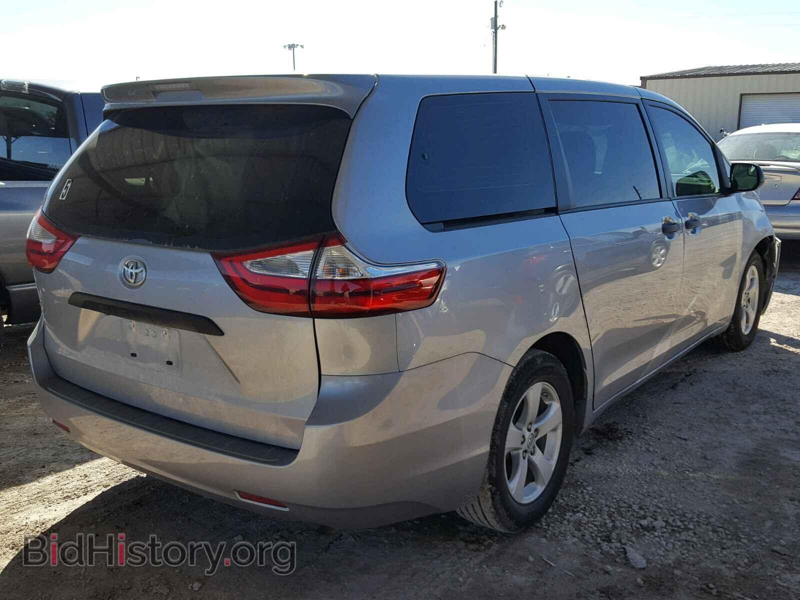 2017 TOYOTA SIENNA BAS - VIN: 5TDZZ3DC0HS899745 - Фото 4