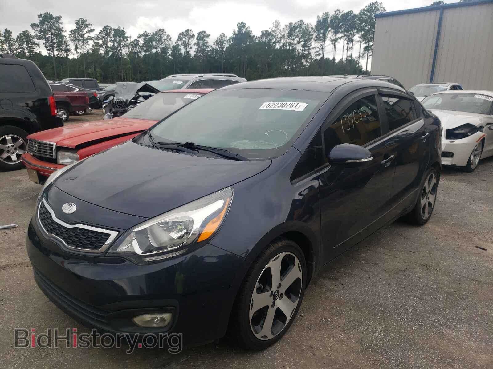 2012 KIA RIO - VIN: KNADN4A33C6053972 - Фото 2