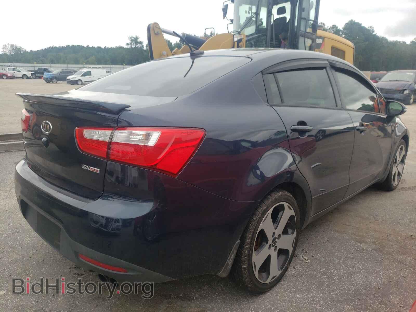 2012 KIA RIO - VIN: KNADN4A33C6053972 - Фото 4