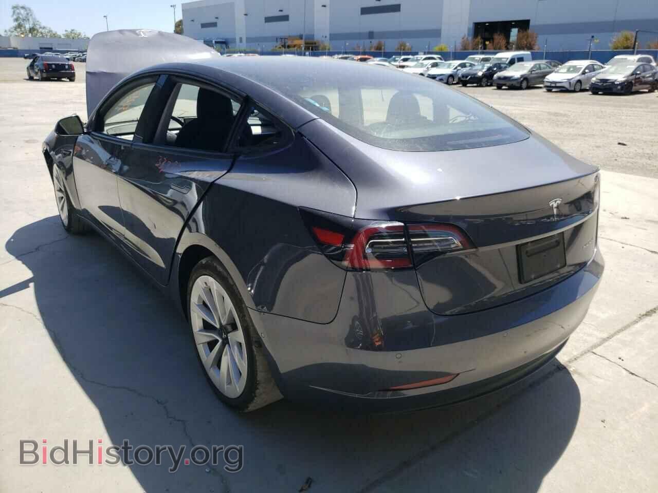 2022 TESLA MODEL 3 - VIN: 5YJ3E1EB4NF145758 - Фото 3