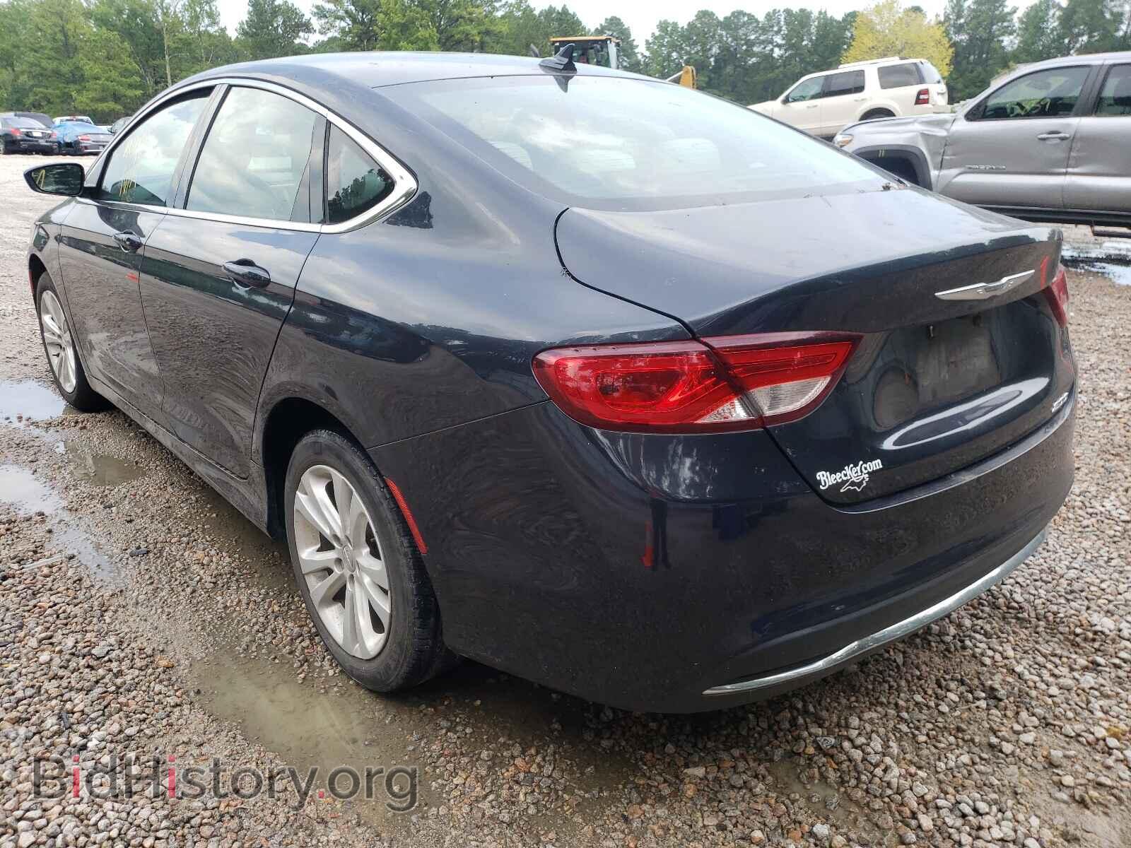 2017 CHRYSLER 200 - VIN: 1C3CCCABXHN506542 - Фото 3