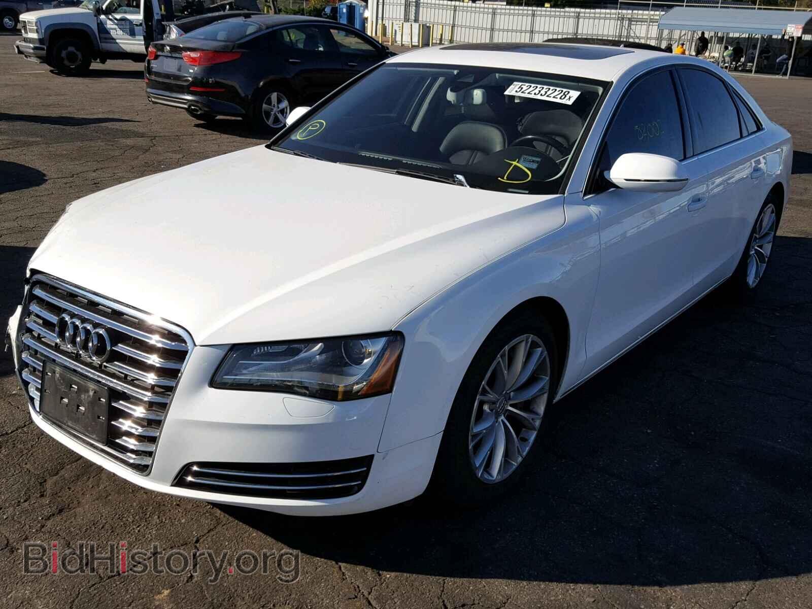 2011 AUDI A8 - VIN: WAUAVAFD8BN006587 - Фото 2