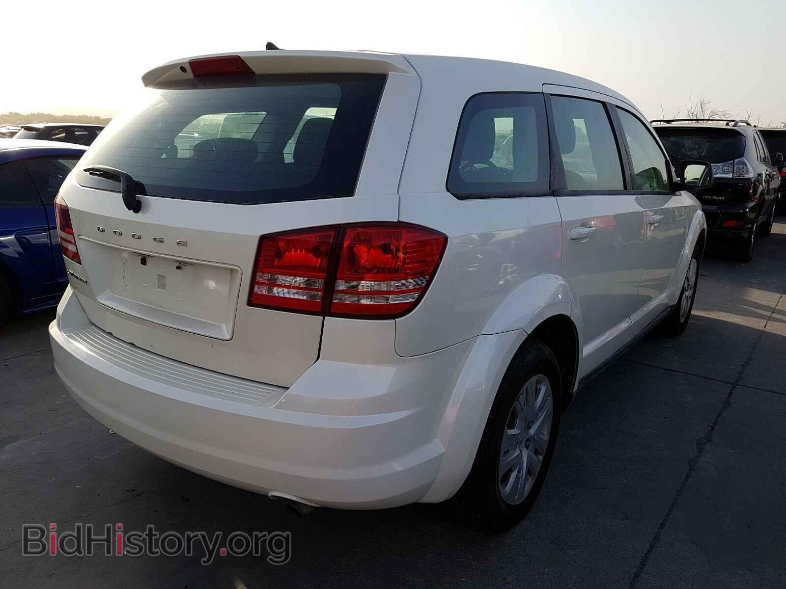 2014 DODGE JOURNEY - VIN: 3C4PDCAB4ET111990 - Фото 4