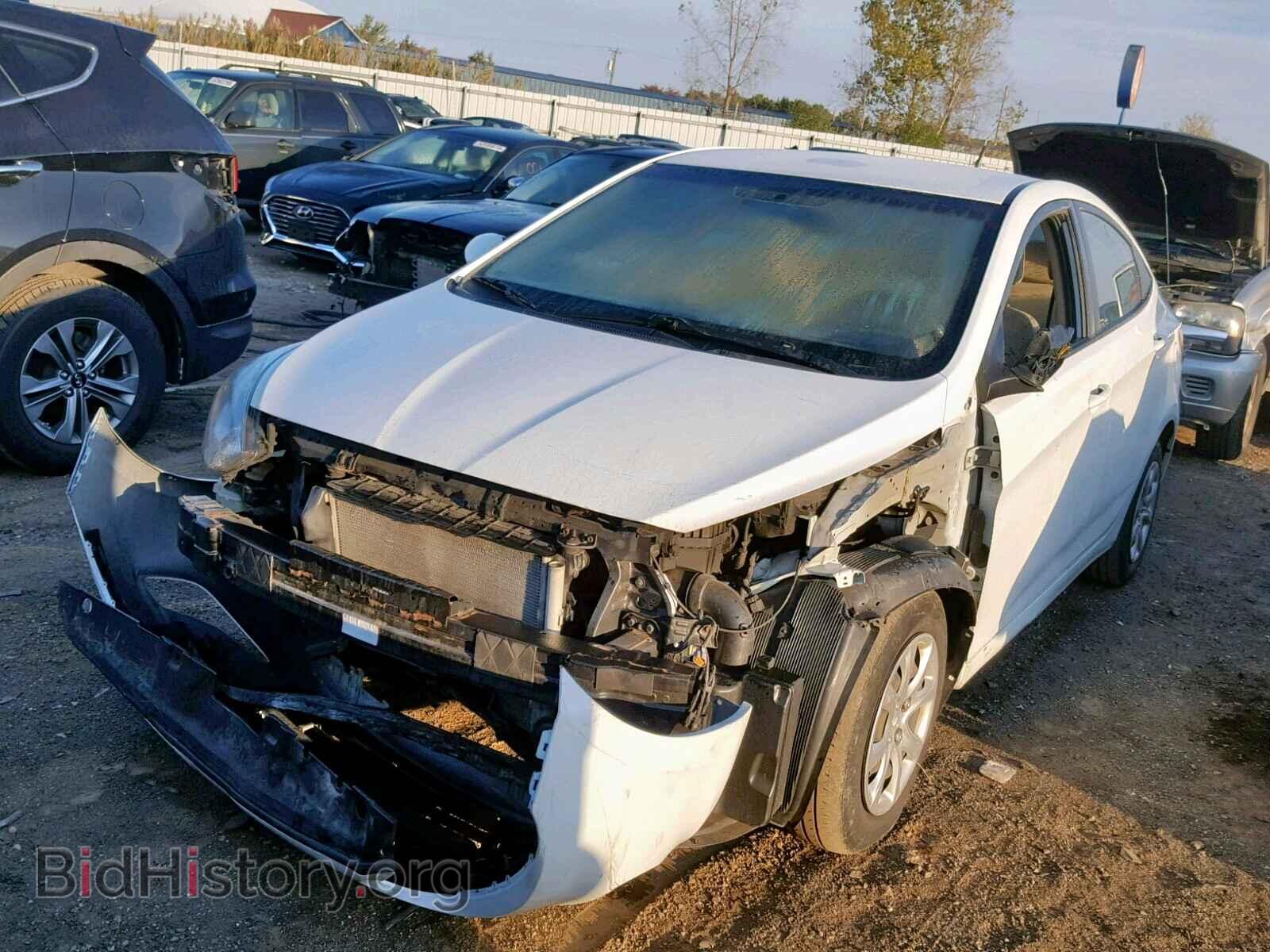 2013 HYUNDAI ACCENT - VIN: KMHCT4AE3DU516806 - Фото 2