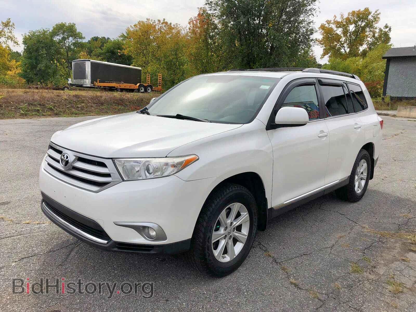 2012 TOYOTA HIGHLANDER - VIN: 5TDBK3EH6CS094616 - Фото 2