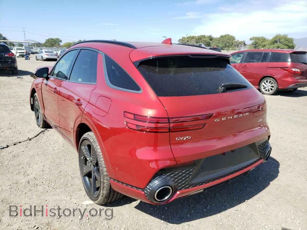 2022 GENESIS GV70 BASE - VIN: KMUMCDTC6NU017663 - Фото 3