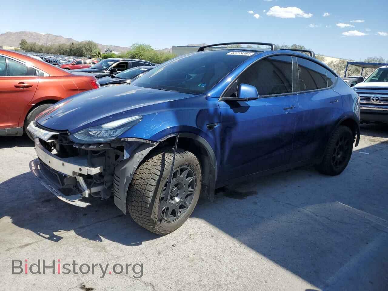 Photo 7SAYGAEE6NF311212 - TESLA MODEL Y 2022