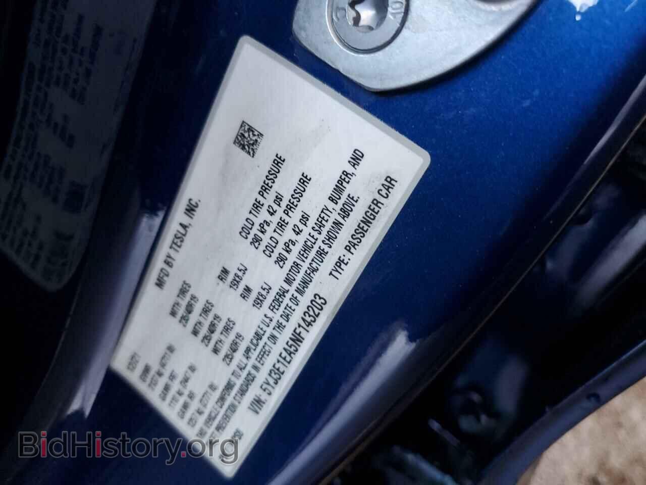 2022 TESLA MODEL 3 - VIN: 5YJ3E1EA5NF143203 - Photo 12