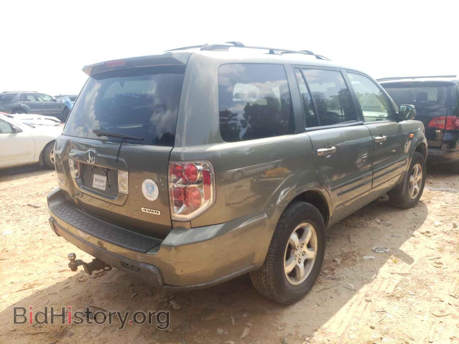 2007 HONDA PILOT - VIN: 2HKYF18497H516272 - Photo 4