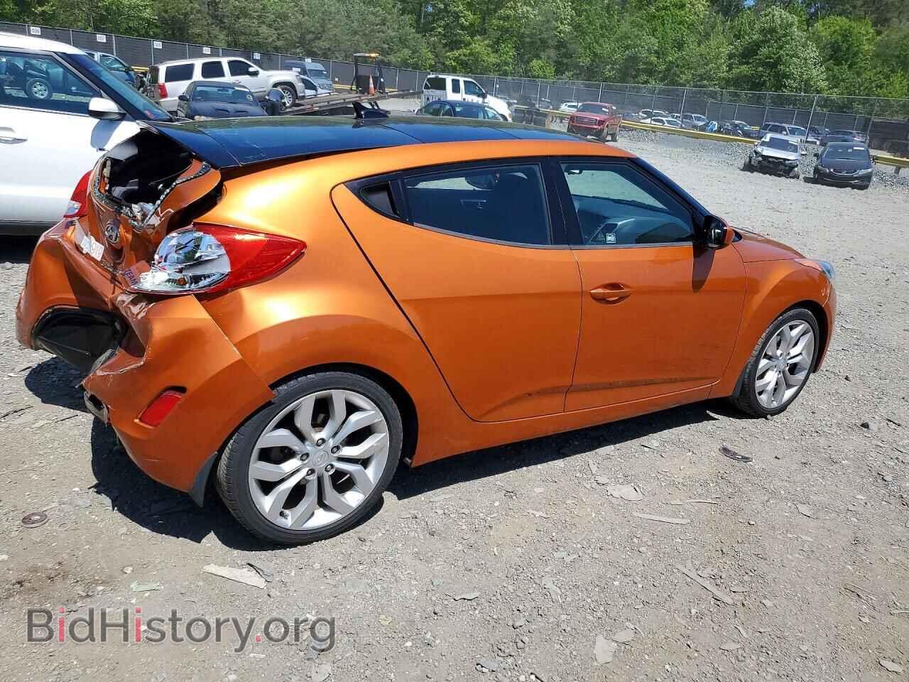 2013 HYUNDAI VELOSTER - VIN: KMHTC6AD0DU134932 - Фото 3
