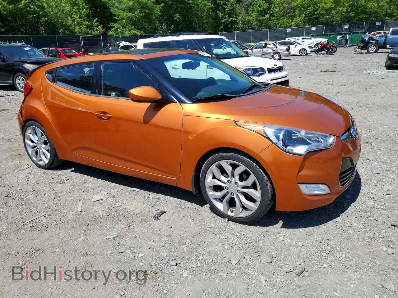 2013 HYUNDAI VELOSTER - VIN: KMHTC6AD0DU134932 - Фото 4