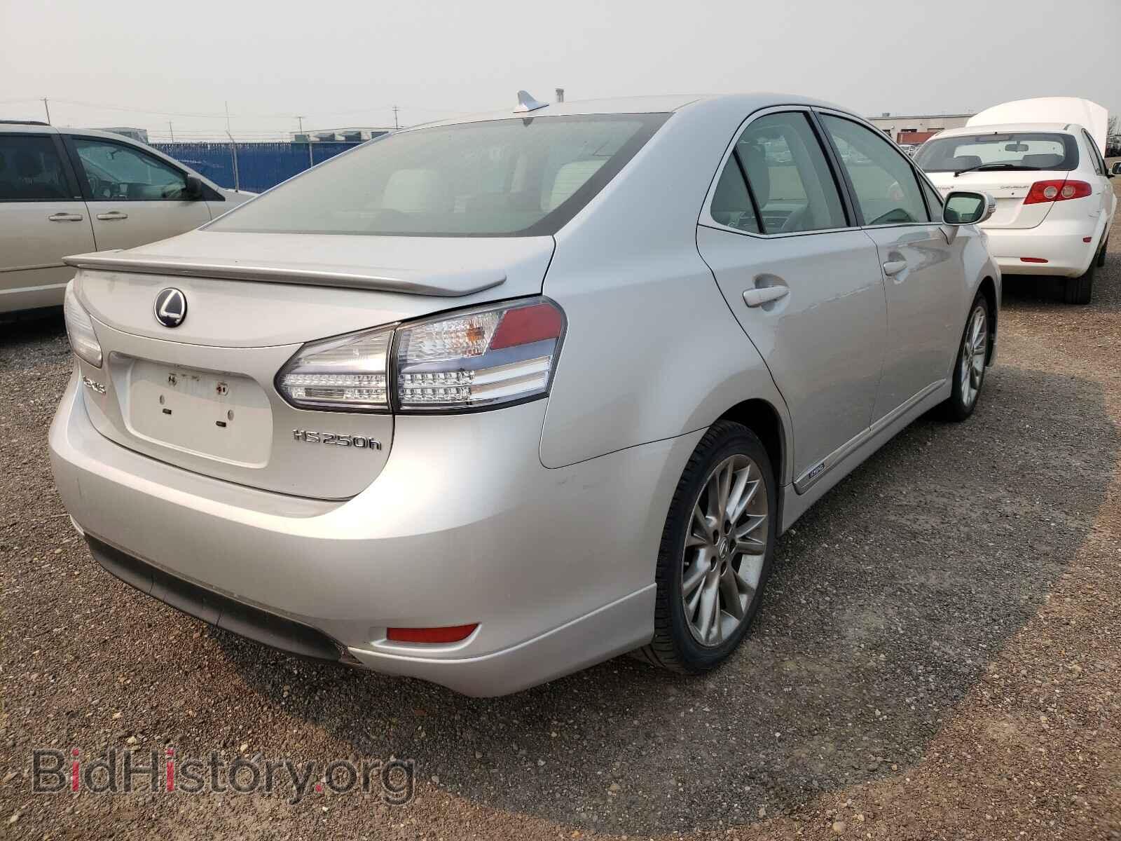 2010 LEXUS HS - VIN: JTHBB1BA5A2027228 - Фото 4
