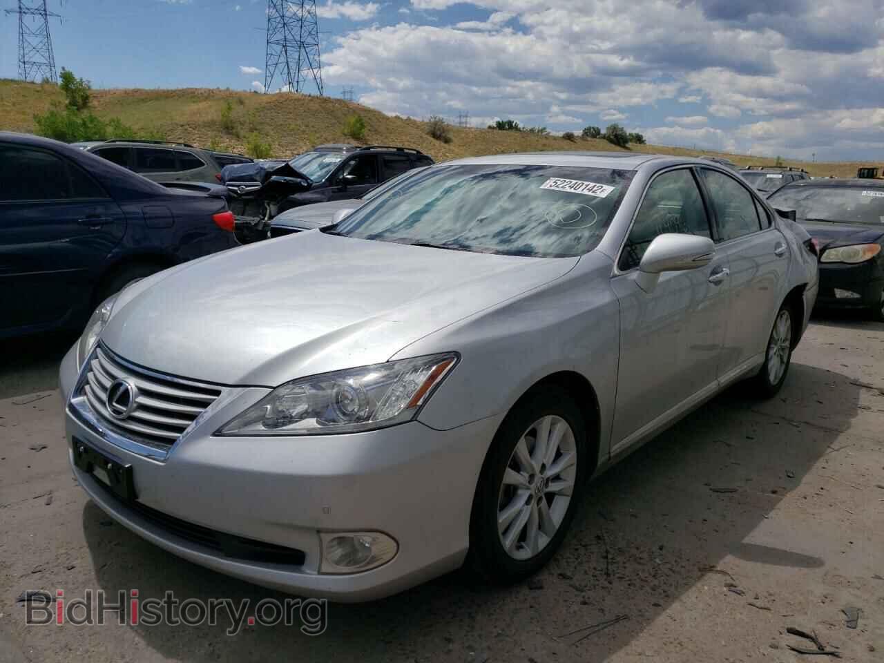 2011 LEXUS ES350 - VIN: JTHBK1EG6B2458954 - Фото 2