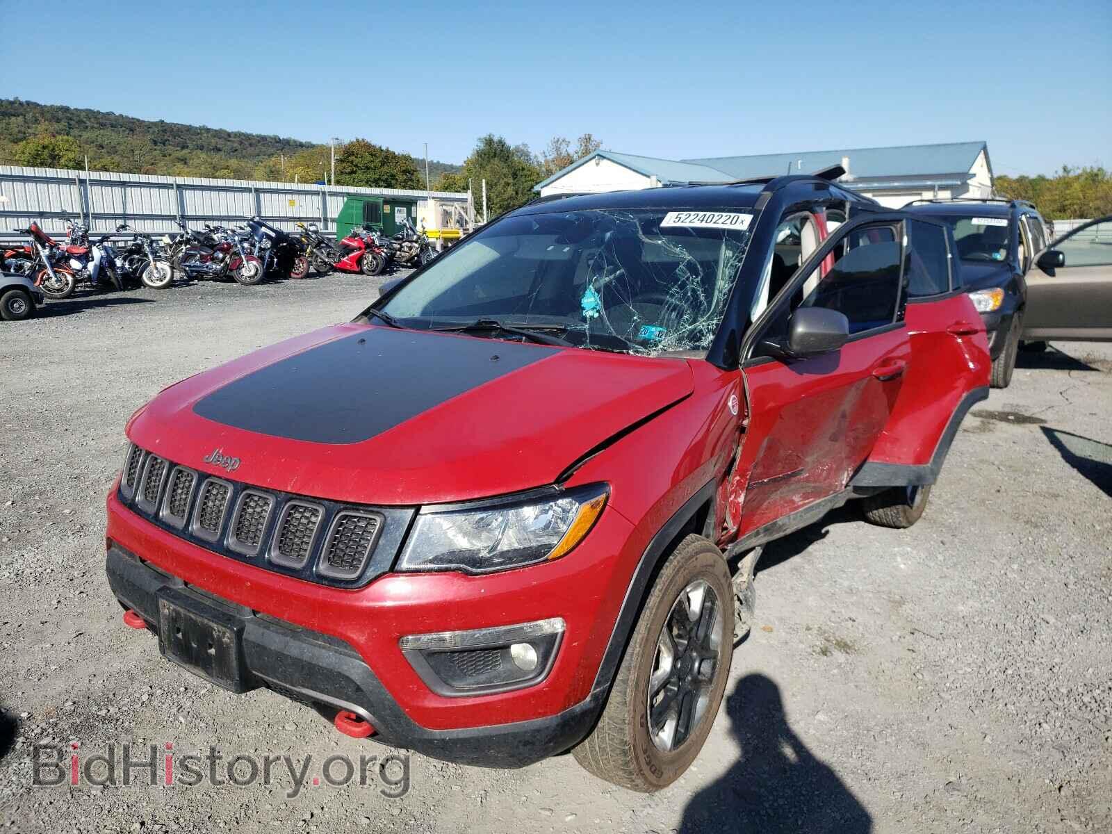 2018 JEEP COMPASS - VIN: 3C4NJDDB2JT403990 - Фото 2